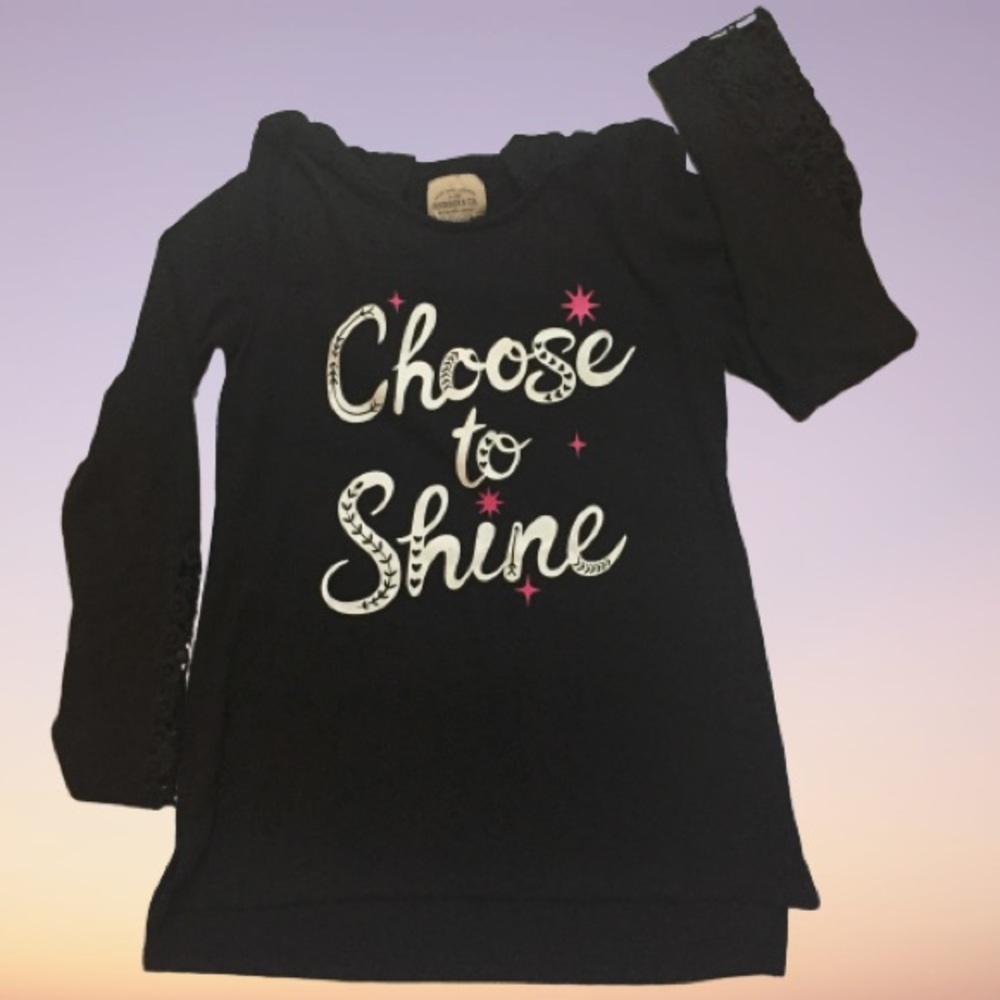 Choose To Shine Hooded Knit Pullover